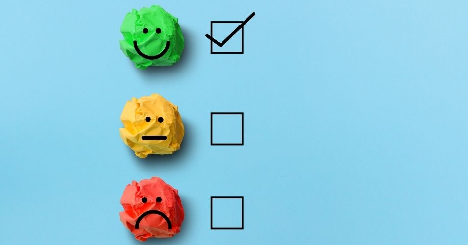 emojis representando satisfação do cliente - como fazer pesquisa NPS
